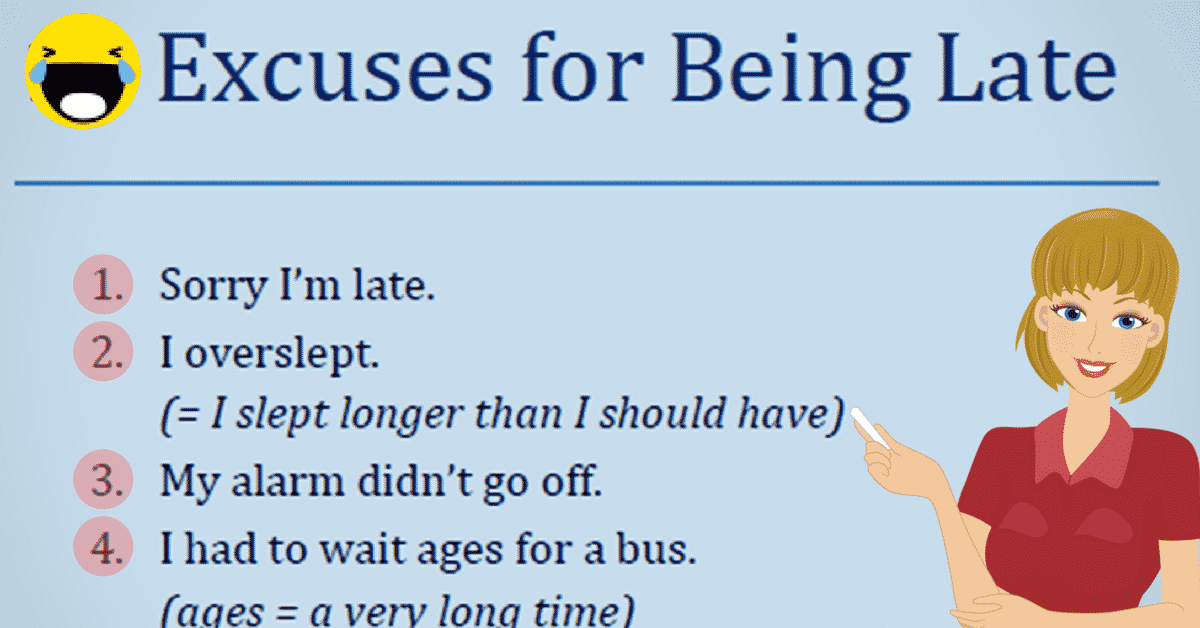 20 Best Excuses for Being Late for Work (Updated)