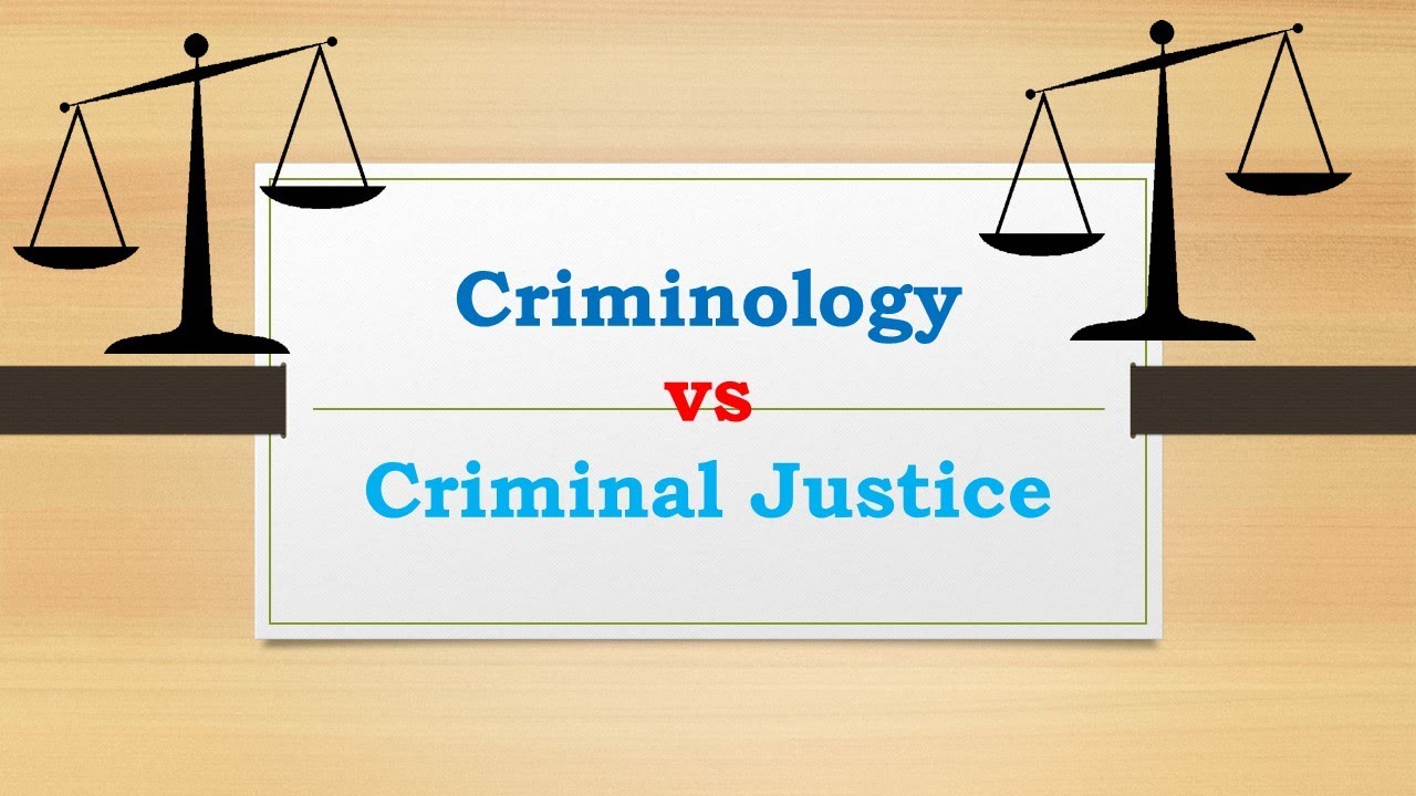 Difference Between Criminology vs Criminal justice vs Forensic science