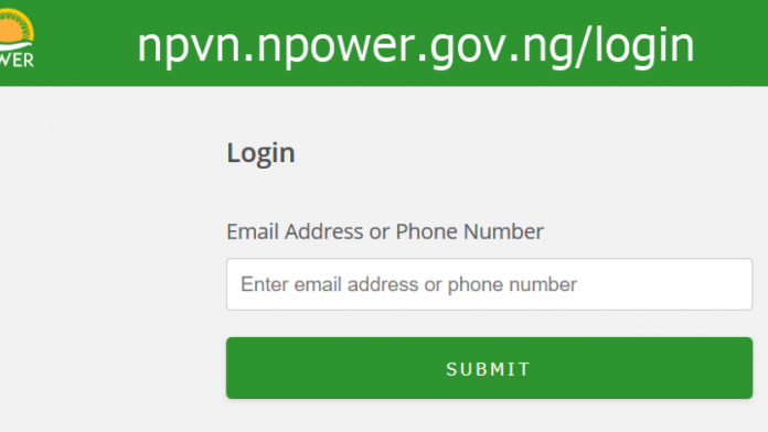 NPVN Dashboard – Login to Npower Dashboard 2023 www.npvn.npower.gov.ng